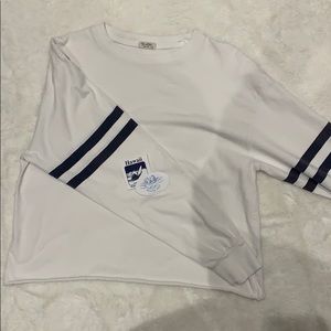 Brandy Melville Striped Long Sleeve||BONUS STICKER